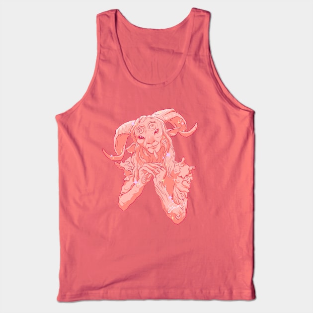 Pretty in Pan Tank Top by Sierra Snipes Studio